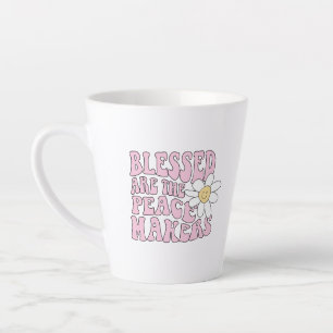 Slogan von Daisy and Peace Makers Milchtasse