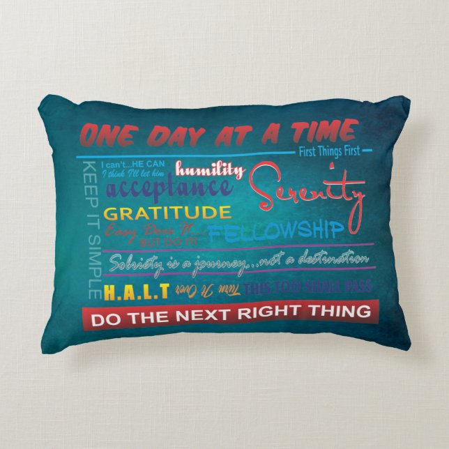 Slogans v15 decorative pillow dekokissen (Vorderseite)