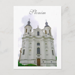 Slonim Belarus Architektur Stadt Kathedrale Postkarte