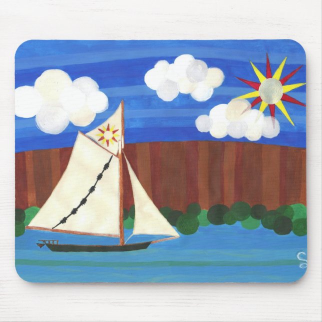 Sloop Clearwater Mousepad (Vorne)