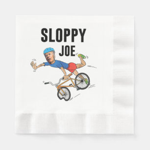 Sloppy Joe Tee Running The Country Is Like Riding Serviette
