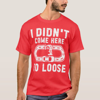 Slot-Autorennbahn Spielzeugauto-Rennsport Retro-Fa T-Shirt
