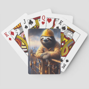 Slot beim Arbeiten mit Hochstahl Spielkarten
