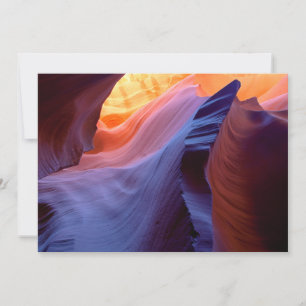 Slot Canyon Landschaftlich Karte