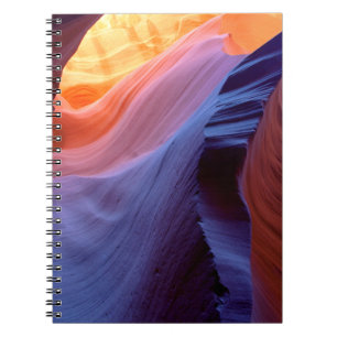 Slot Canyon Landschaftlich Notizblock