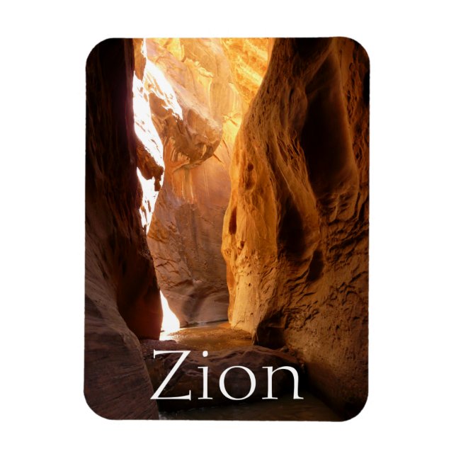 Slot Canyon, Zion National Park Magnet (Vertikal)