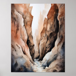Slot Canyons Utah Landschaft Art Printing Poster