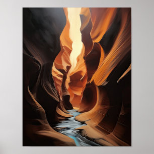Slot Canyons Utah Landschaft Art Printing Poster