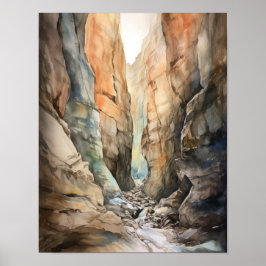 Slot Canyons Utah Paysage Art Imprimer Poster