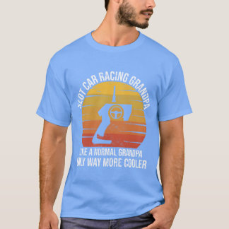 Slot Car Rennen Großvater RC Auto Renner Freunde J T-Shirt