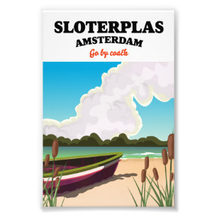 Sloterplas Amsterdam Canvas Print Fotodruck