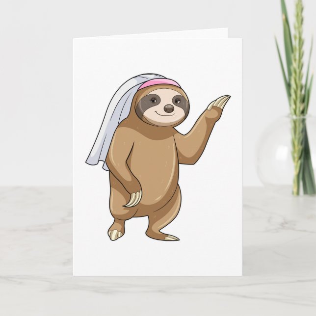 Sloth als Bridge mit Veil Karte (Vorderseite)