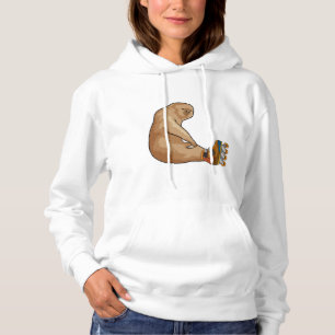 Sloth als Inline-Skater mit Inline-Skaten Hoodie