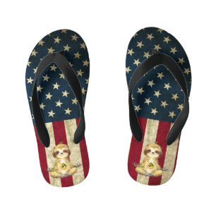Sloth American Peace Kinderbadesandalen
