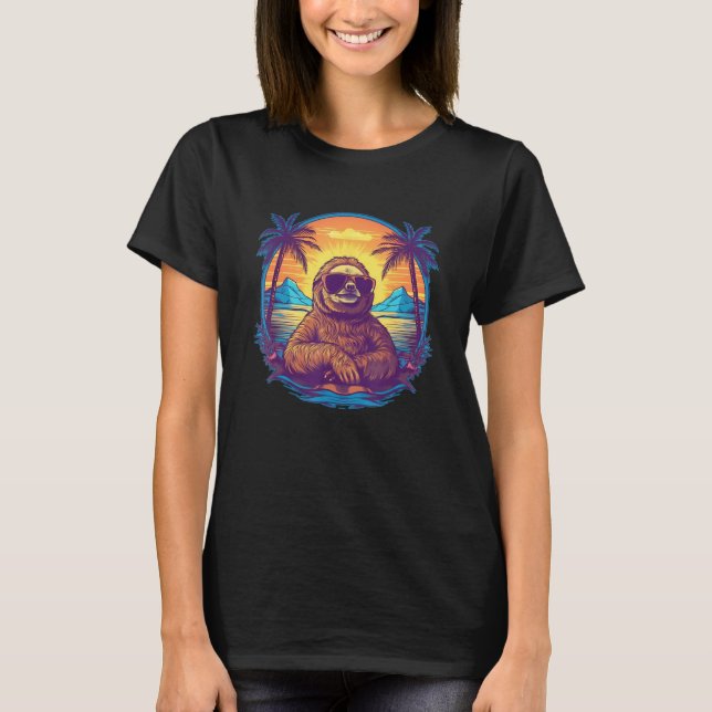 Sloth   Animal Men Women Kids 4 T-Shirt (Vorderseite)