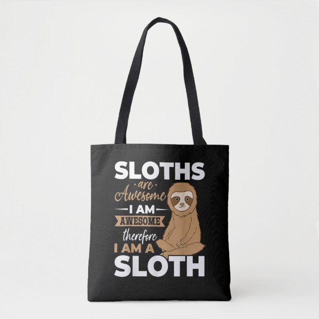 Sloth Animals Sloths sind Phantastisch Tasche (Vorderseite)
