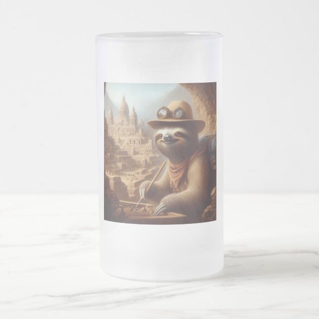 Sloth Archeologist Mattglas Bierglas (Mittel)
