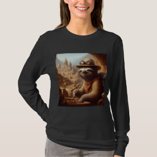 Sloth Archeologist T-Shirt
