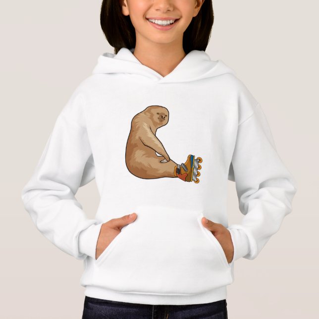 Sloth as Patinage en ligne avec Patins en ligne (Devant)