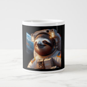 Sloth Astronaut Jumbo-Tasse