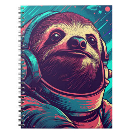 Sloth Astronaut Notizblock
