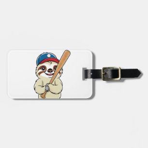 Sloth Baseball Player Gepäckanhänger