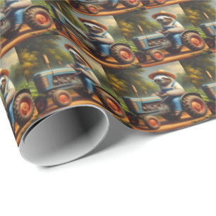 Sloth Bauer Geschenkpapier