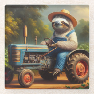 Sloth Bauer Glasuntersetzer