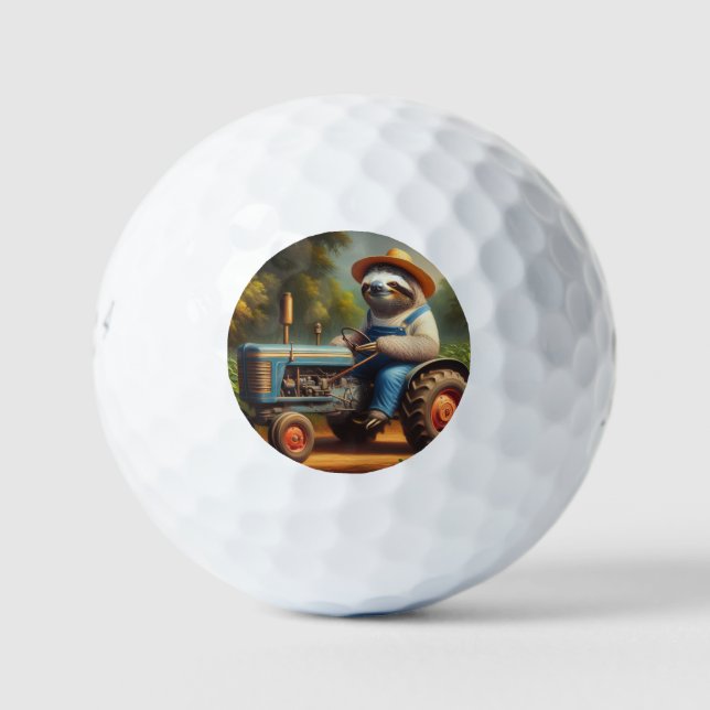 Sloth Bauer Golfball (Vorderseite)