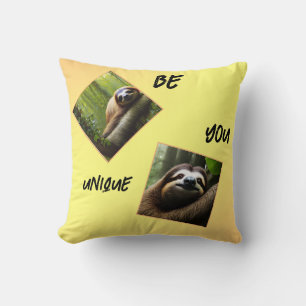 Sloth "Be You Unique", Kissen