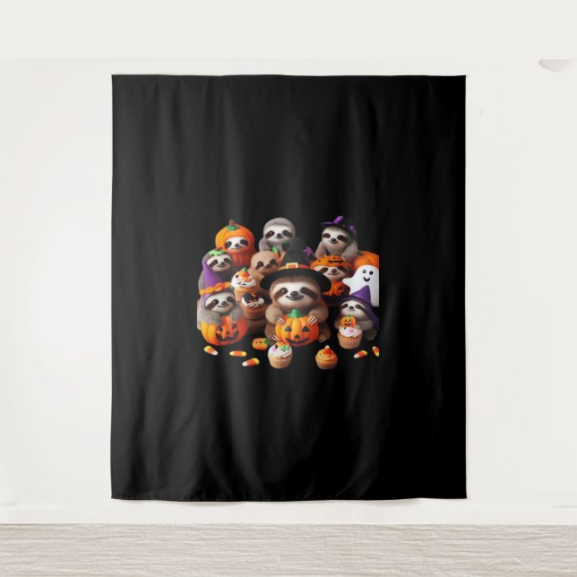 Sloth Beautiful Faulheit Klassischer T - Shirt Wandteppich (Vorderseite)