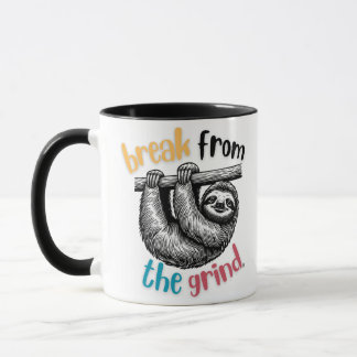 Sloth BFTG Café Mug