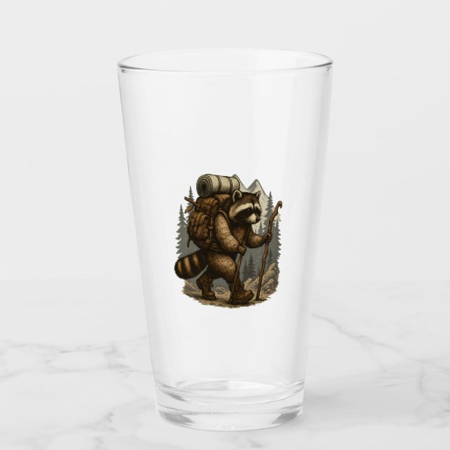Sloth Camping Hiking Glas (Vorderseite)