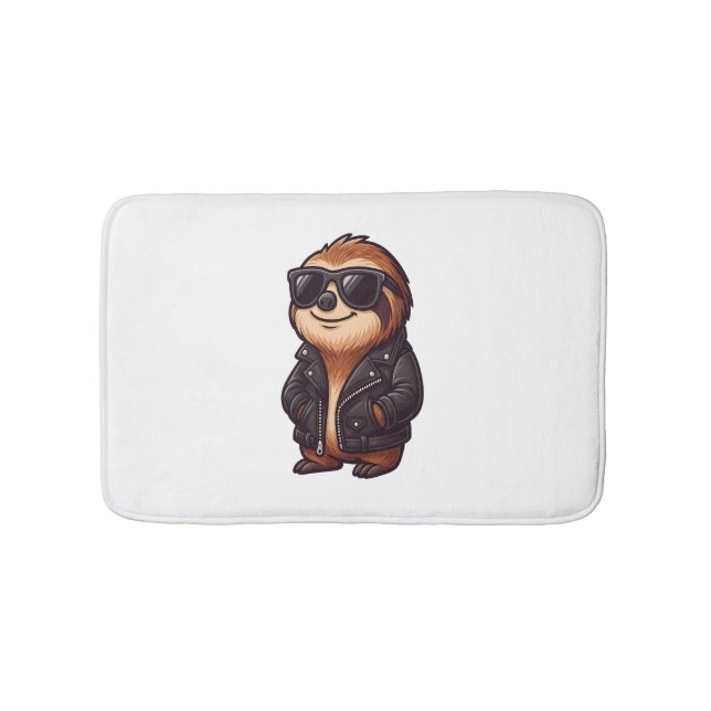 Sloth Chill Mood Badematte (Vorderseite)