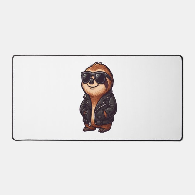 Sloth Chill Mood Schreibtischunterlage (Vorderseite)