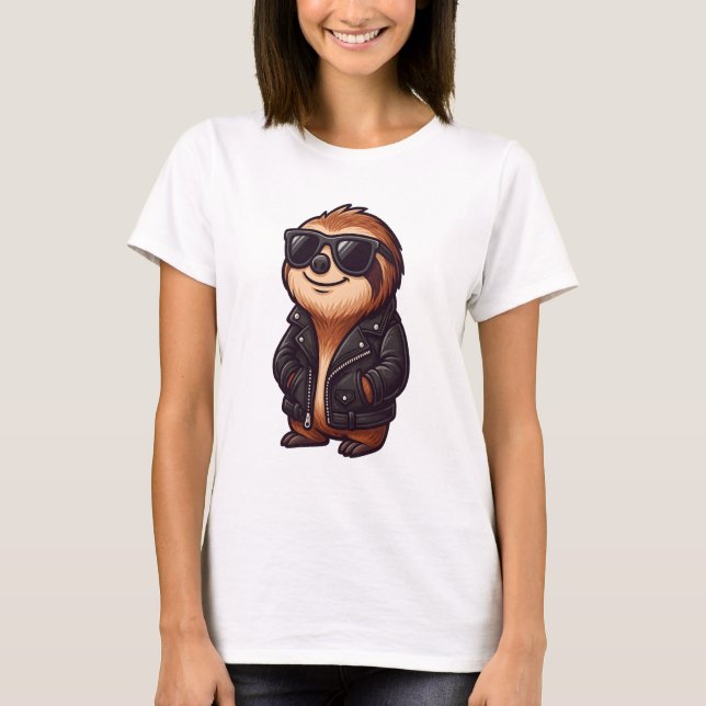 Sloth Chill Mood T-Shirt (Vorderseite)