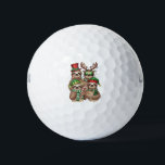 Sloth Christmas Merry Slothmas Sloth Lover Geschen Golfball<br><div class="desc">Sloth Christmas Merry Slothmas Sloth Lover Geschenk</div>