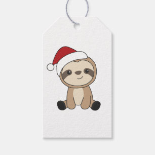 Sloth Christmas Snow Winter Animals Sloths Gift Ta Geschenkanhänger