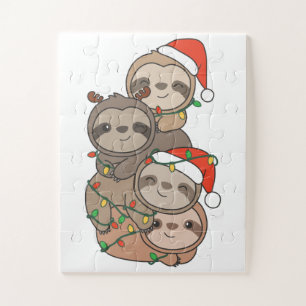 Sloth Christmas Tree Christmas Animals Sloths