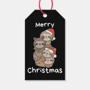 Sloth Christmas Tree Weihnachtsanimals Sloths Gift Geschenkanhänger