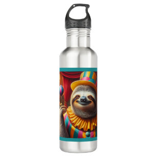 Sloth Clown Edelstahlflasche