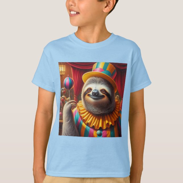 Sloth Clown T-Shirt (Vorderseite)