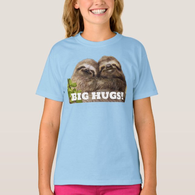 Sloth Couple T-Shirt (Vorderseite)