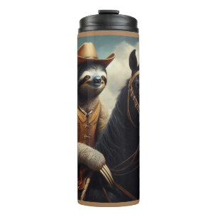 Sloth Cowboy Thermosbecher