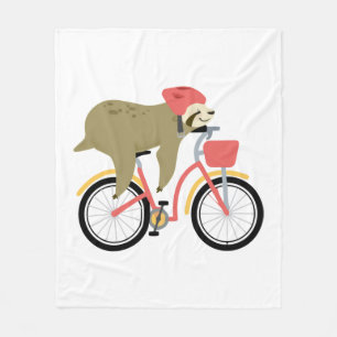 Sloth Cycling Team Fleecedecke