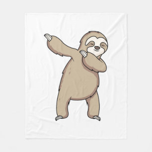 Sloth Dab Fleecedecke