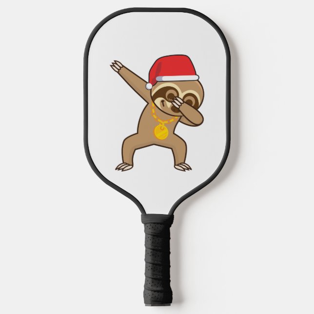 Sloth Dab Sticker Pickleball Schläger (Vorderseite)