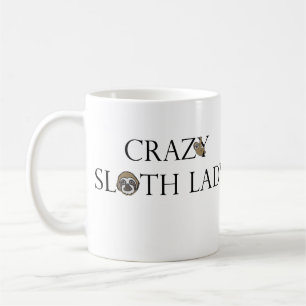 Sloth-Dame Mug Kaffeetasse