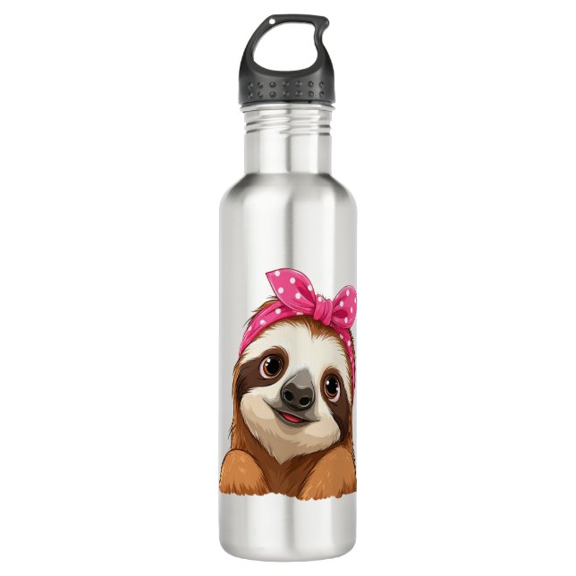 Sloth  Design Sloth Edelstahlflasche (Vorderseite)