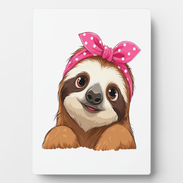 Sloth  Design Sloth Fotoplatte (Vorderseite)